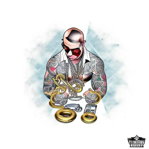 Pitbull With Brass Knuckles