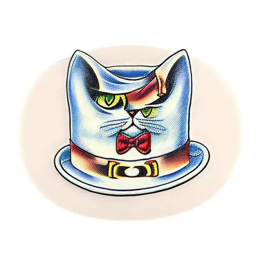 Cat Wearing Tophat