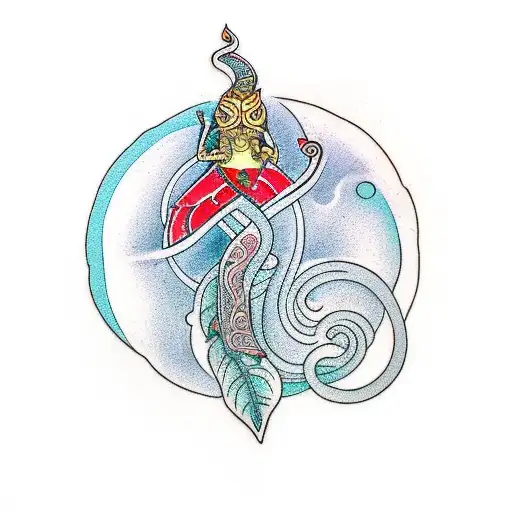 Nataraja Pose And Peepal Tree