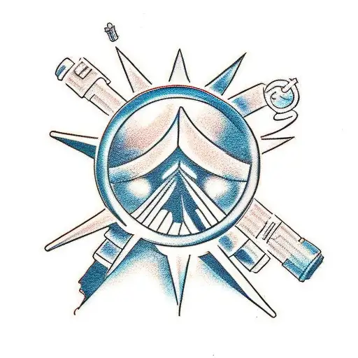 A Gangsta Boy Behind Of Him A City With Skylines