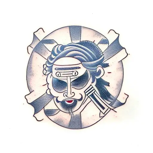 Samurai Making Fibonacci Curve