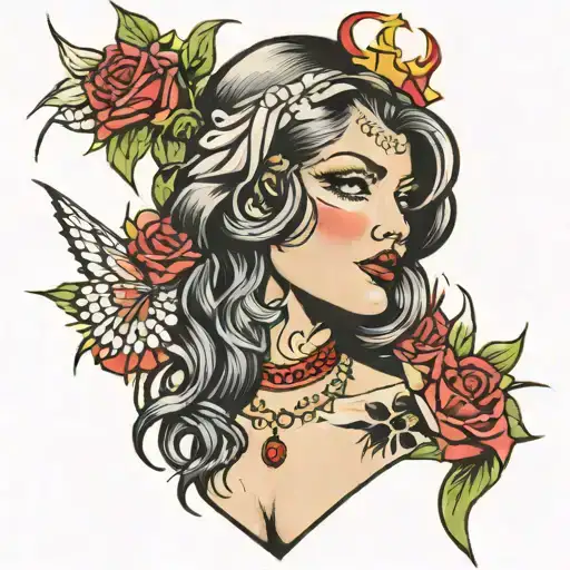 Sexi Evil Girl At The End