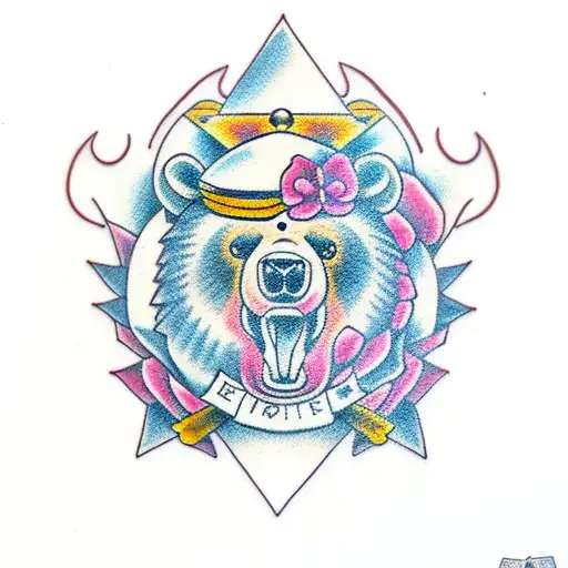 Neo Traditional Bear