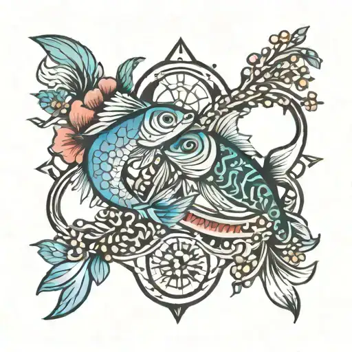 Pisces And Virgo Intertwined