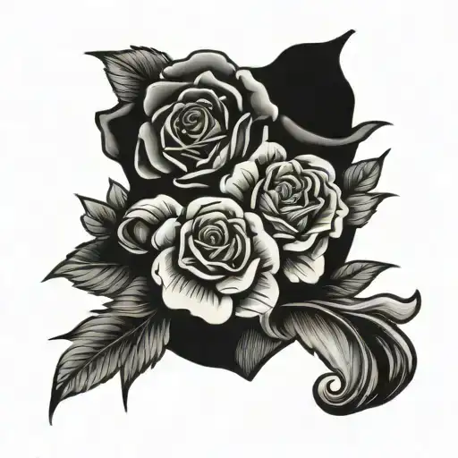 Memorial Tattoo For Mom And Pap