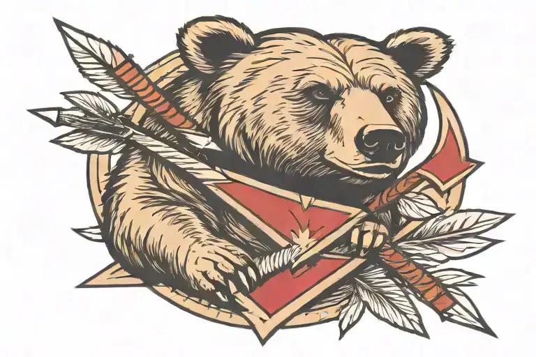 Bear And Arrow