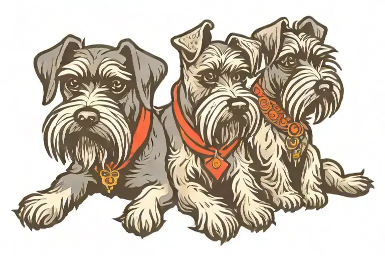 Schnauzer Friends