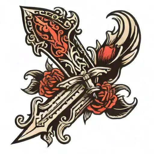 Dagger Going Vertical