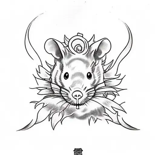 The Rat From The Chrysanthemum Book