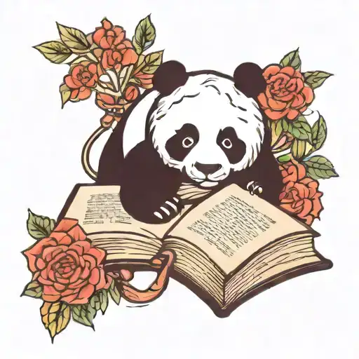 Panda Book Surrounded