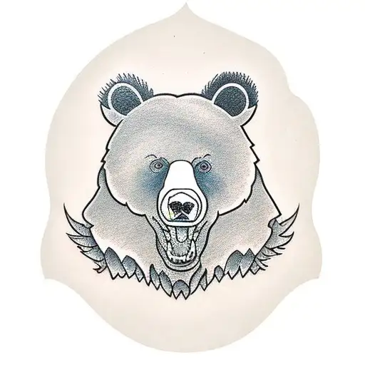 Bear With Axes