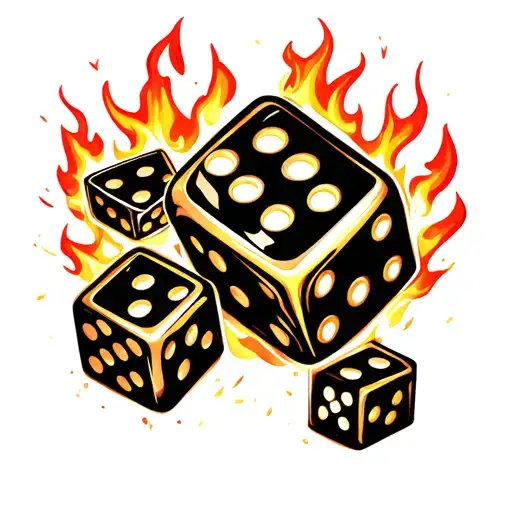 Dice On Fire