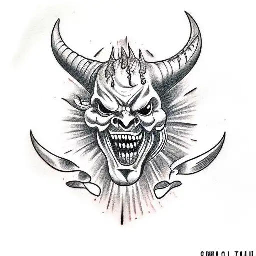 Demon Under Skin Trying To Escape