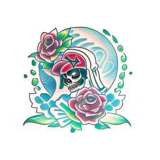 Mexican Female Day Of The Dead Overthinker