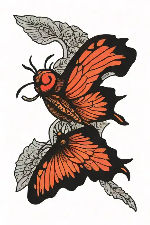 Moth And Emperor Tarot