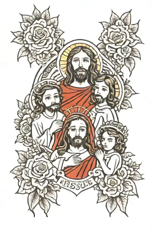 Jesus And Family
