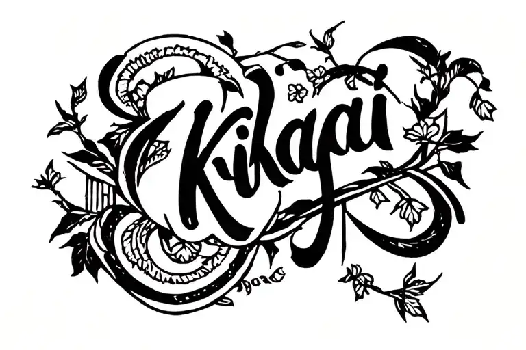 Ikigai Word Written