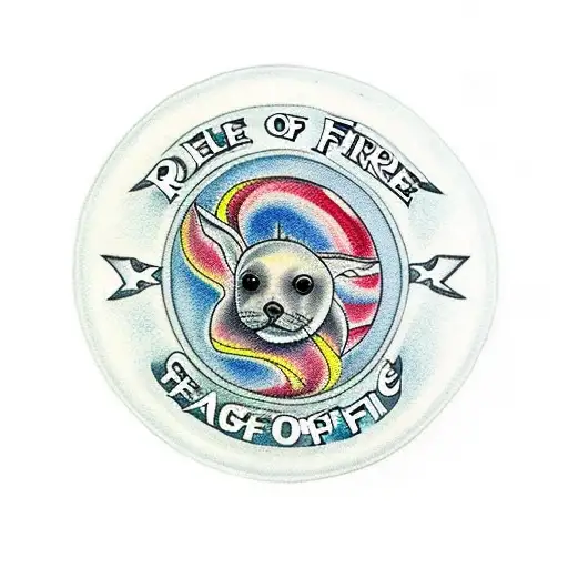 Ring Of Fire With A Sealpup Inside