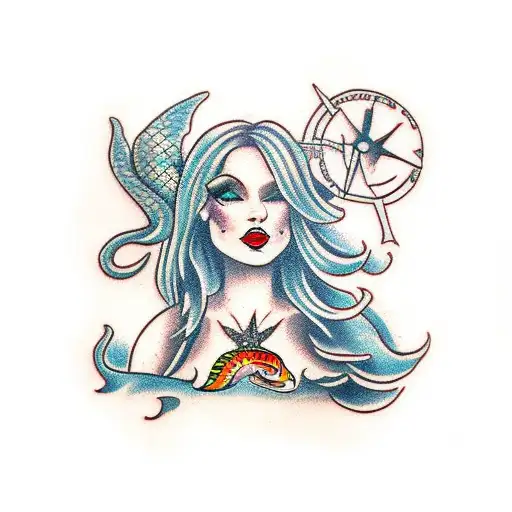 Double Headed Mermaid