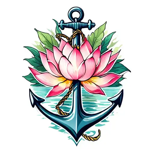 Anchor Sail Lotusblume