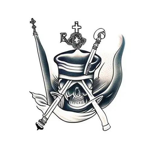 Religion Cristianism Old School Black