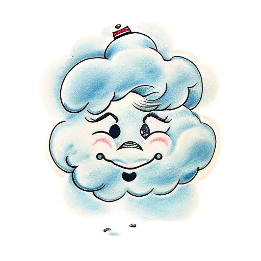 Cute Smiling Cloud