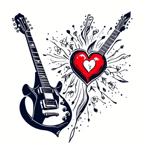 Guitar And Heart