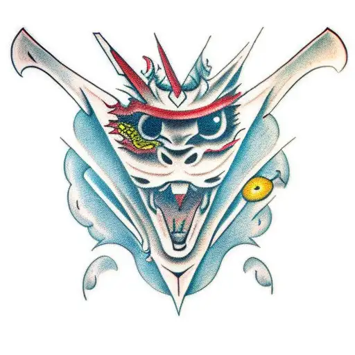 Cara De Dragon Con Ojos Profundos Y Tiernos