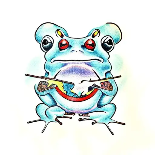 Fat Frog Smoking