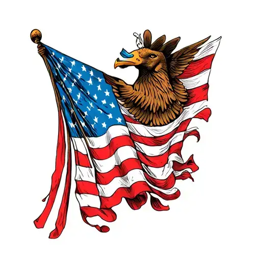 America Flag Country