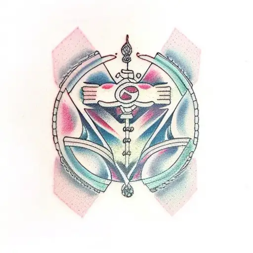 Libra Tattoo For Dad And Daughter