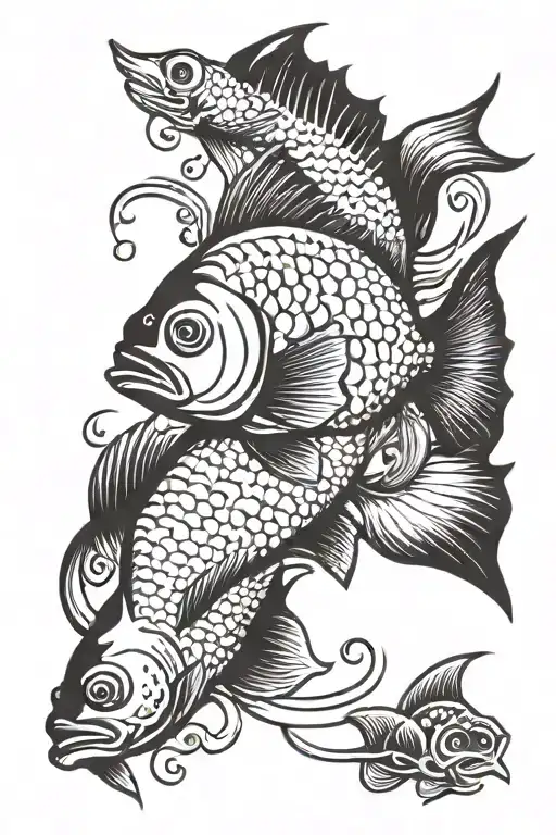 Fish Swimming Gracefully