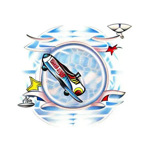 Soccer Airplane Europe Beach