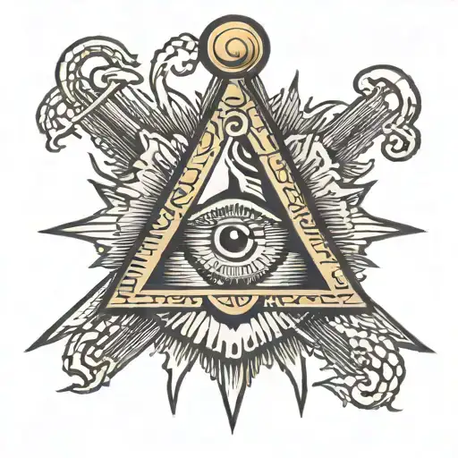 Masonic Square And Compass