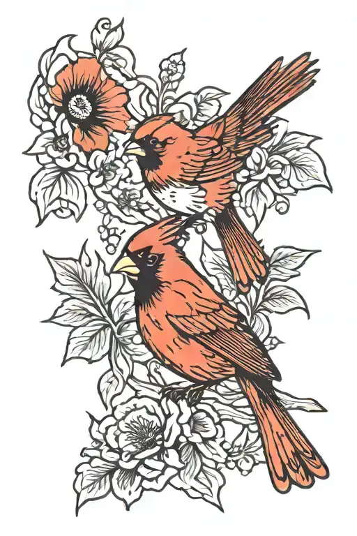 Cardinal Bird