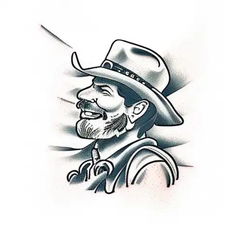 Western Themed Outlaw Sleeve