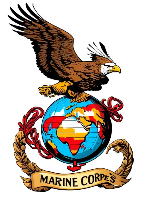 Marine Corps Eagle Globe