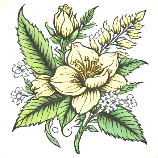 August June October Birth Flower