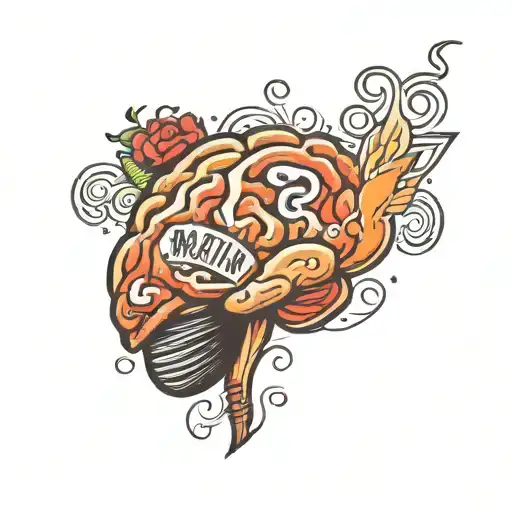 Brain With Word Mine