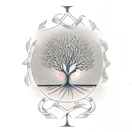 Tree Of Life With Names Cort Collins Chase Campbell