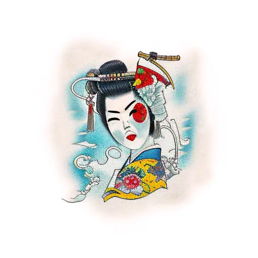 Japanese Woman Samurai