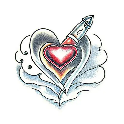 Heart With Dagger