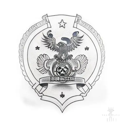 A Two-headed Eagle Wearing Boxing Gloves