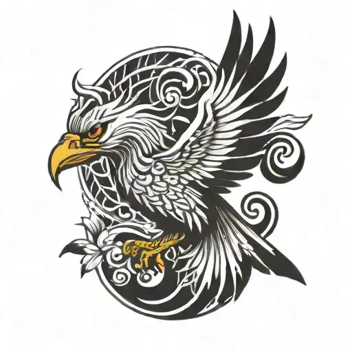 Bold Ink Phoenix Man