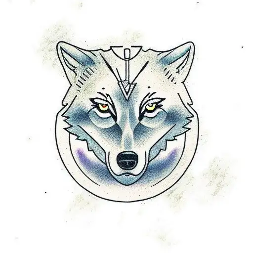 Wolves Coming Out Of A Forest