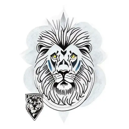 Roman Sleeve With Lion