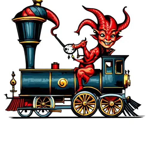 Little Devil Driving Train