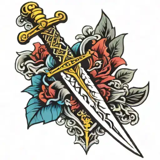 Sword With Diamond