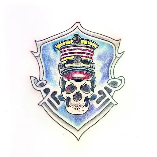 Police Skull