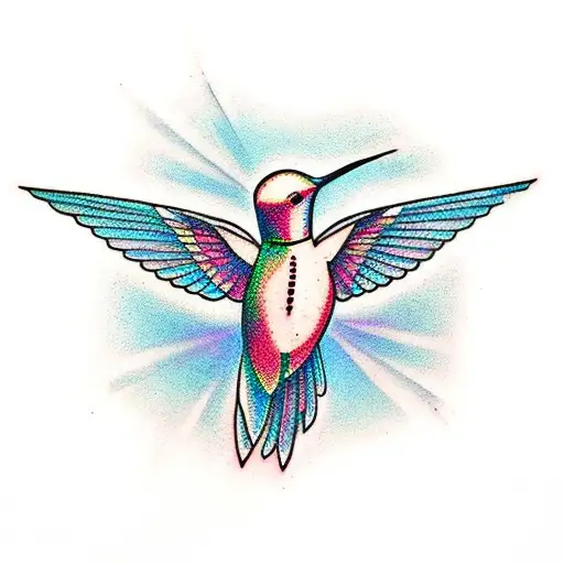 A Human Sculpture With A Hummingbird Drinking Fountain